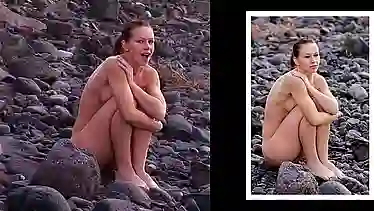 Секс снегурочка позирует голой на крайнем севере